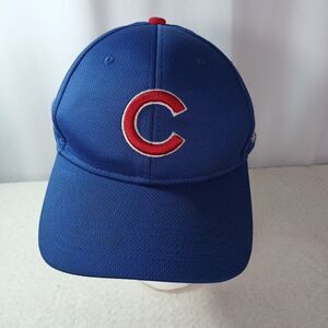 Chicago Cubs Blue Adjustable Hat MLB OC Sports Performance Baseball Cap